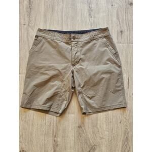 Kuhl Hiking Shorts Men's 36 10" Inseam Tan #5231